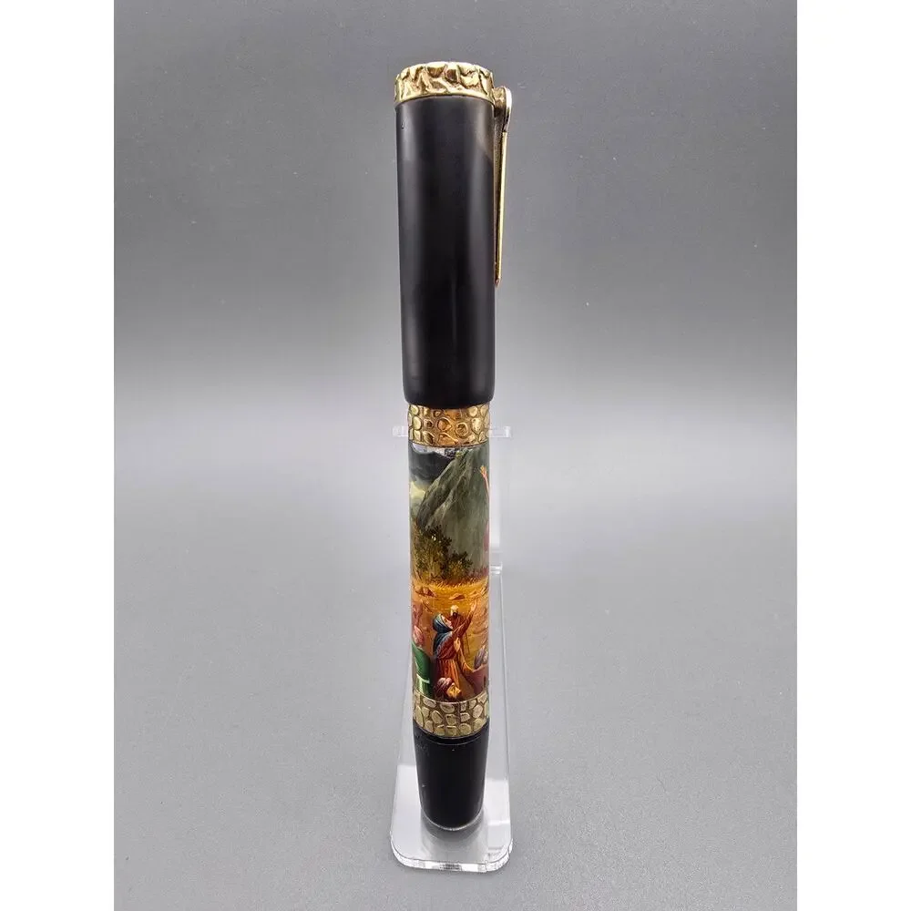 Krone Moses LE 161/288 Fountain Pen 18K M Nib Piston Fill No Box